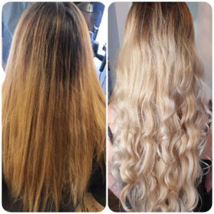 hair colour transformations at La Suite beauty salon in Corbridge