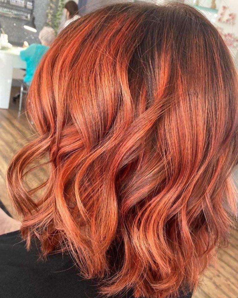 Foilayage For Red HeadsNear Me