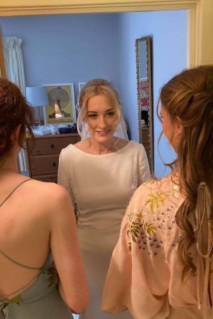 bridal hair with veils at La Suite hair and beauty salon in Northumberland